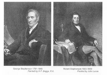 Portraits of the Stephensons