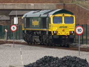 66957 at Shildon